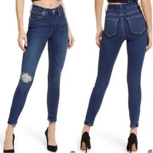 New Good American Good Legs Shadow Pocket High Waist Skinny Jeans size 00/24
